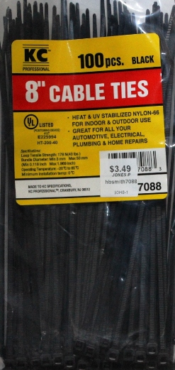 8" Cable Ties